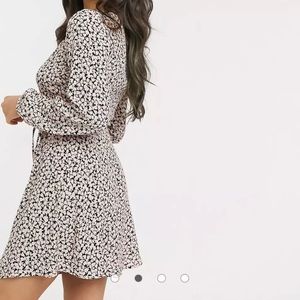 ASOS petite size 4 wrap floral dress
